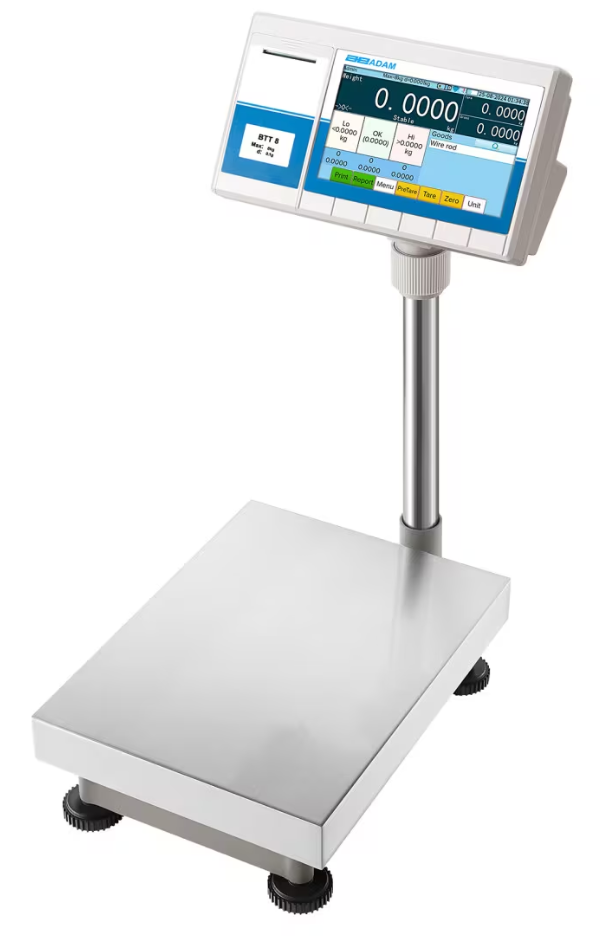 Adam BTT Touchscreen Label Printing Weegschaal
