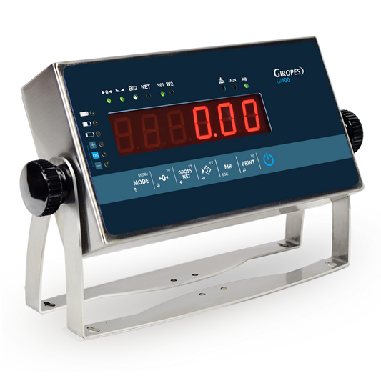 Baxtran GI400i weegindicator, roestvast staal, IP65
