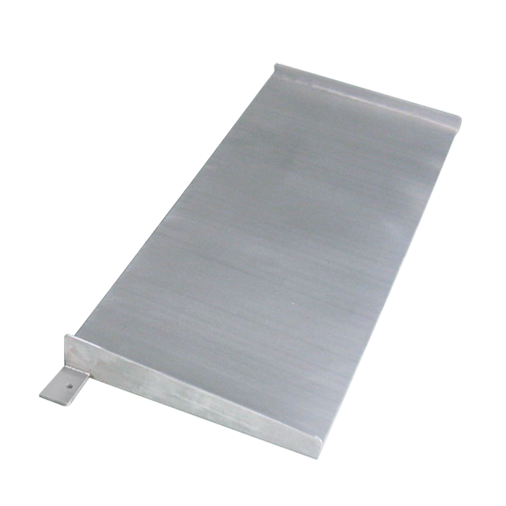 Baxtran tweede oprijplaat voor een plateau van 1200 × 1200 en 1500 × 1200 mm