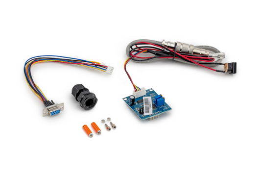 Analogue module 0–10 V, must be ordered at purchase, not in combination met signal lamp or rechargeable accupack