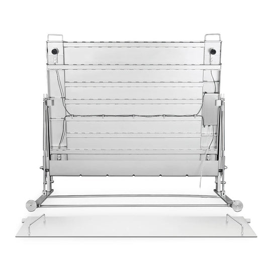 OHAUS Defender 5000 opklapbaar vloerplateau RVS