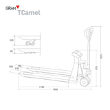 Palletweegschaal Gram TCamel 2T