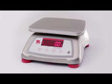 Video van OHAUS Valor 4000 voedingsweegschaal