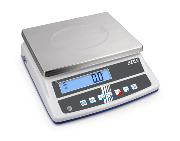 KERN Tafelweegschaal FCD 10K-3 met weegplateau 300×230×12,5 mm